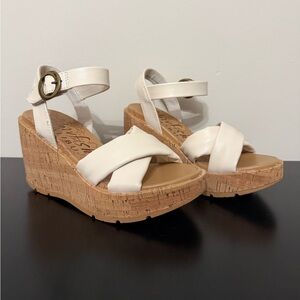 White Blowfish Malibu Wedge Sandals